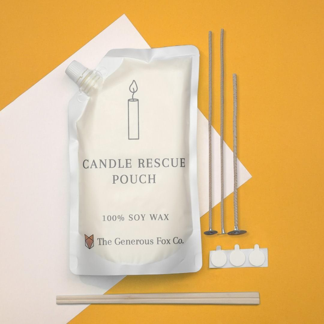 vanilla caramel scented candle rescue kit